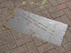 Greenwich Meridian Marker; England; LB Tower Hamlets; Poplar (E14)